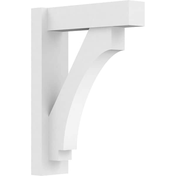 Ekena Millwork Imperial Architectural Grade PVC Outlooker with Block Ends, 5"W X 16"D X 22"H OUTP05X16X22IMP05 - main